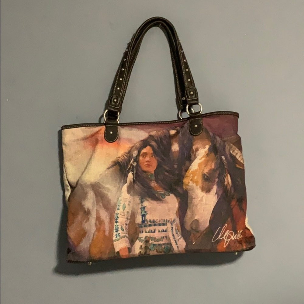 Montana silversmith purse